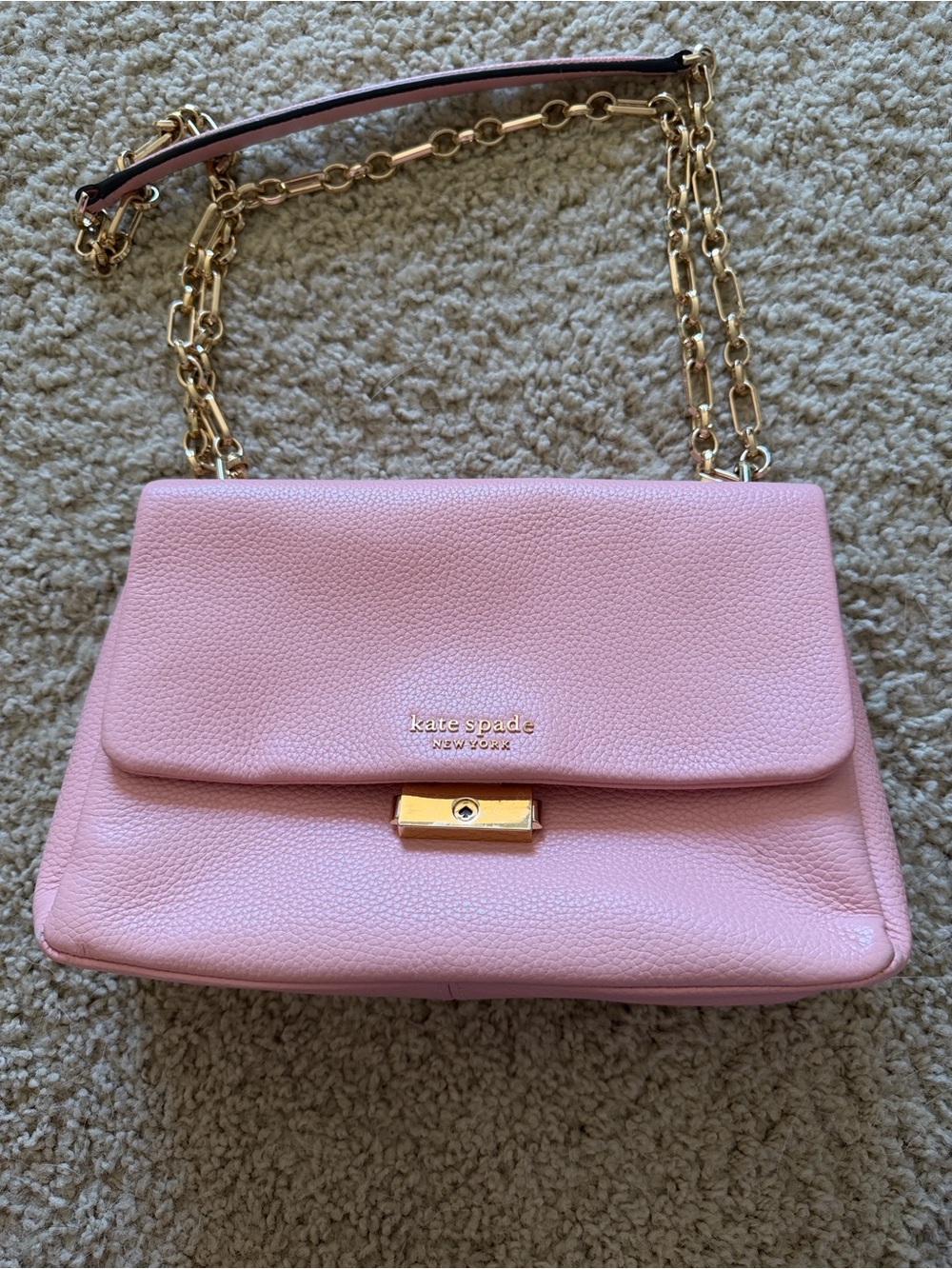 Kate Spade Pink Carlyle Medium Shoulder Bag